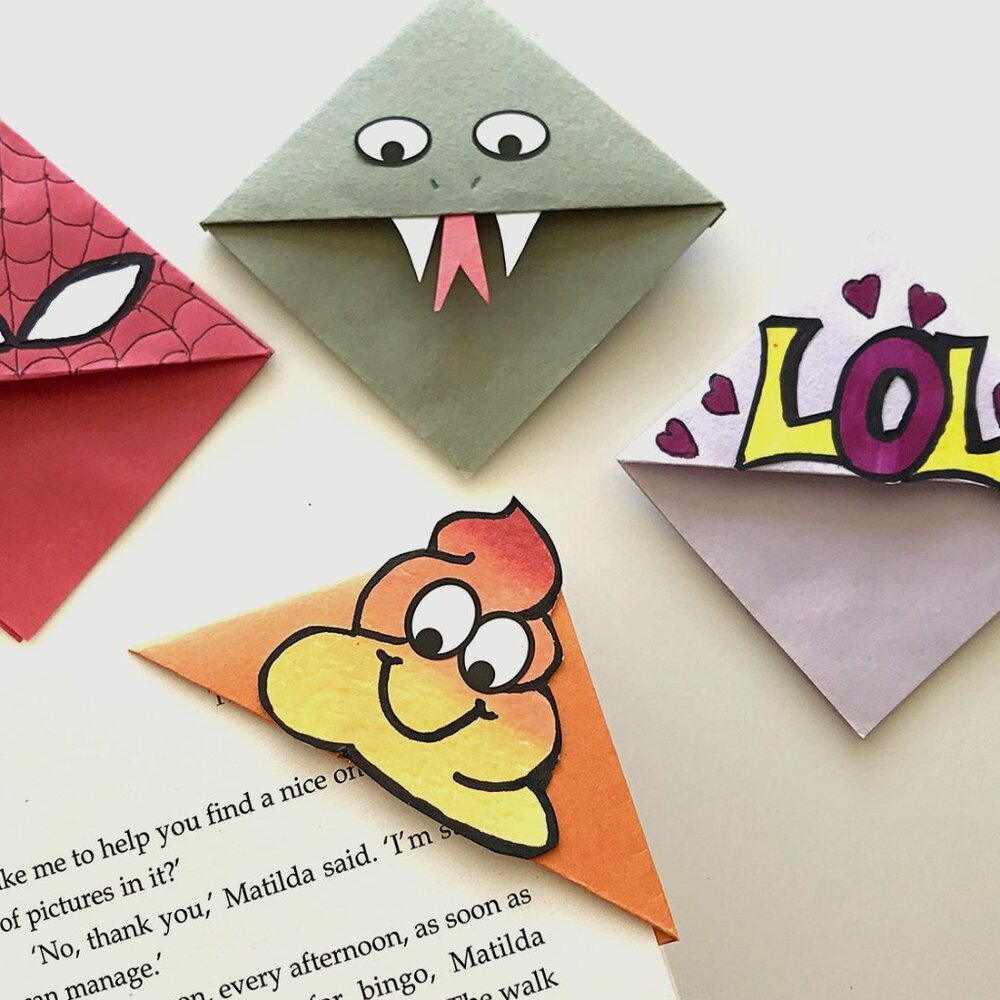 cute bookmarks for kids and adults